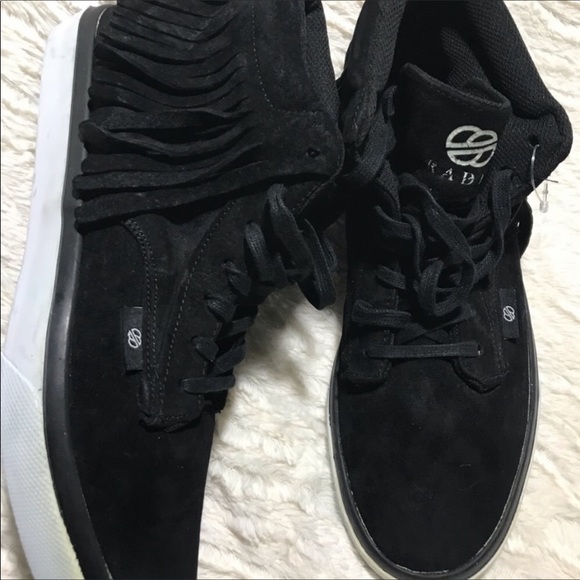 Radii Mens Faux Suede Frill Fringe Casual sneakers Size 9 - Picture 8 of 8